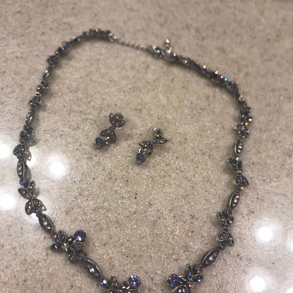 Cookie Lee necklace and earring set
